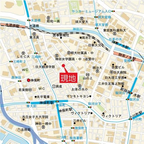 Local guide map