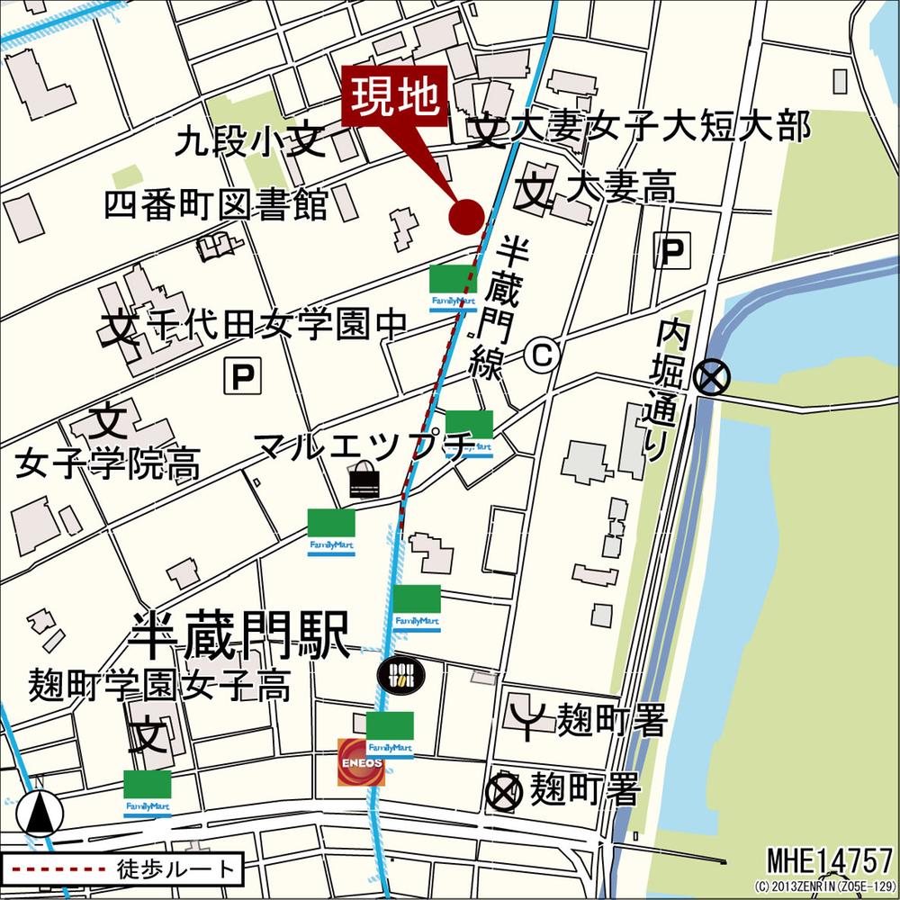 Local guide map