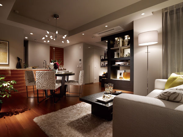 Living.  [living ・ dining] Mansion turn town cherish the time not only here in.