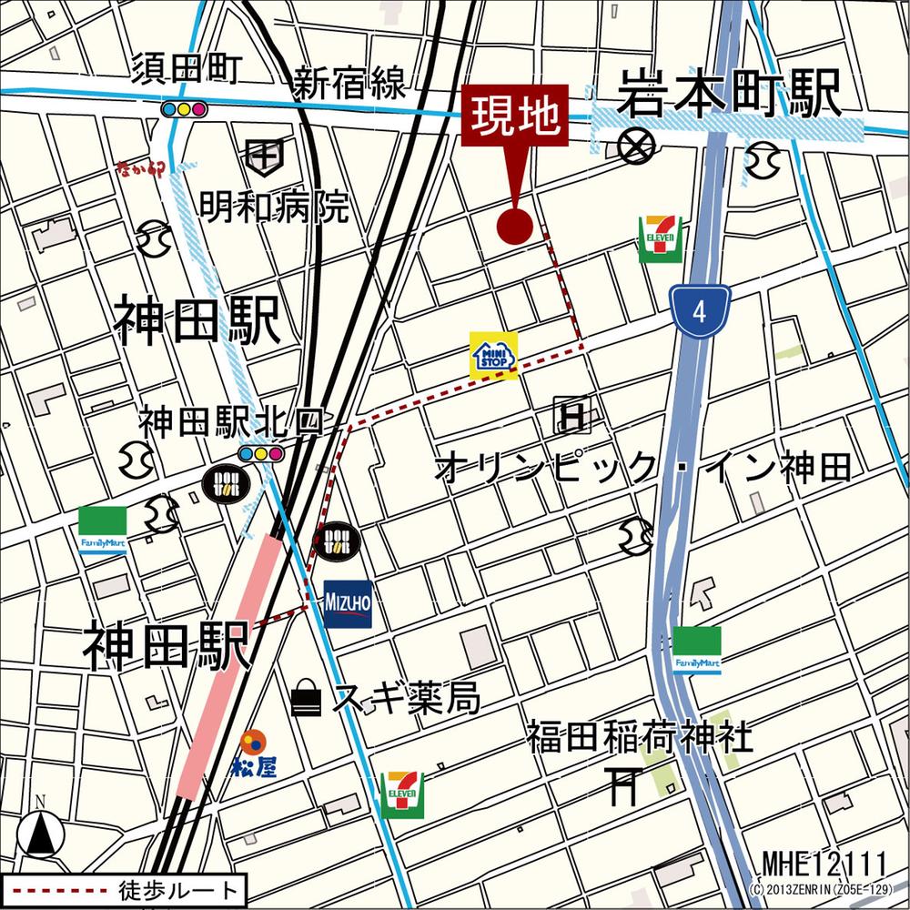 Local guide map