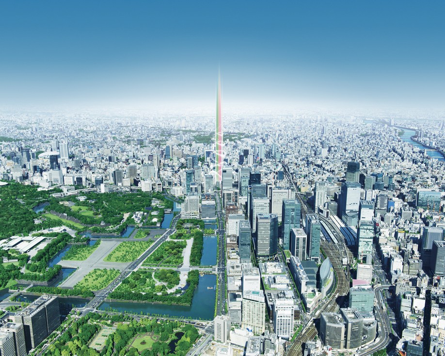 Kurasshii House Mitoshirochō, Tokyo. Local peripheral aerial photographs (in was taken in November 2013, Which was subjected to a CG processing, In fact a slightly different)