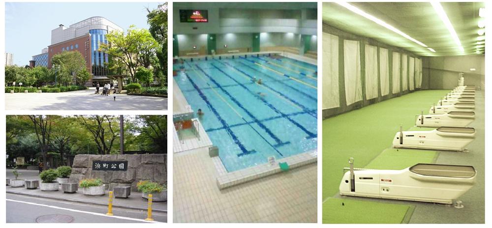 park. Hamacho park ・ Sports Research Center