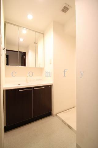 Washroom. Beautiful powder room