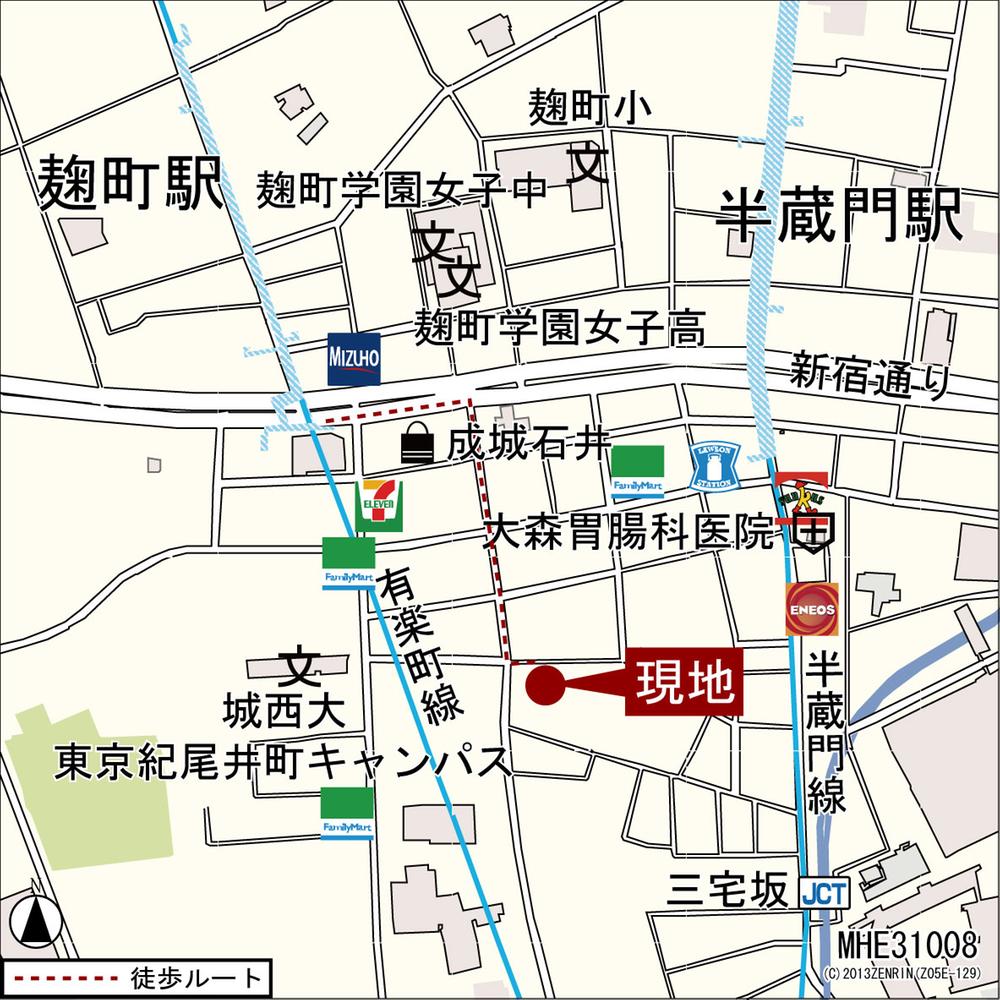 Local guide map