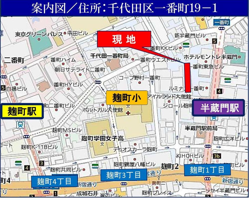 Local guide map