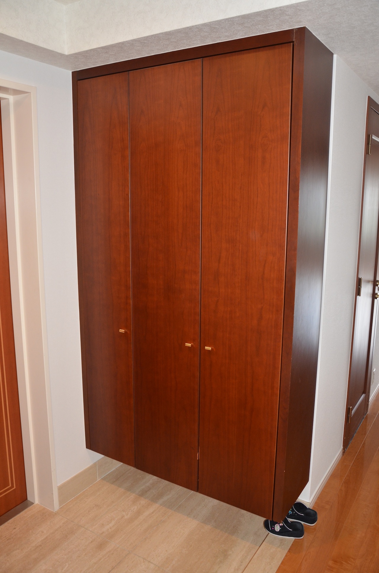 Entrance. Wide entrance space Thor type of shoe box