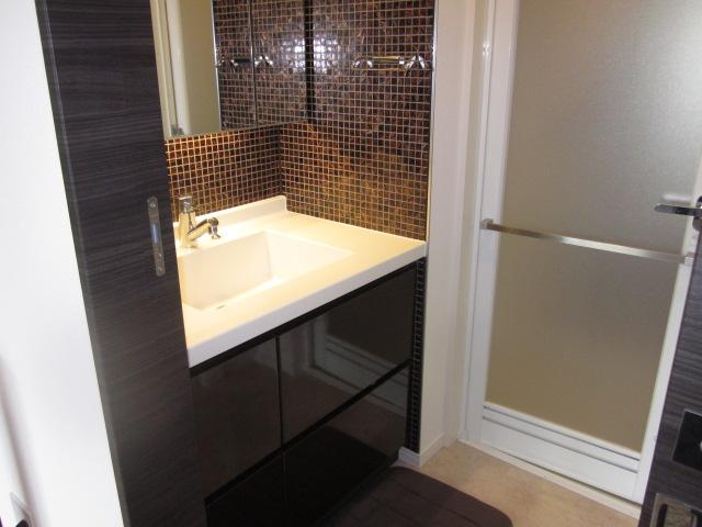 Wash basin, toilet. Indoor (June 2013) Shooting