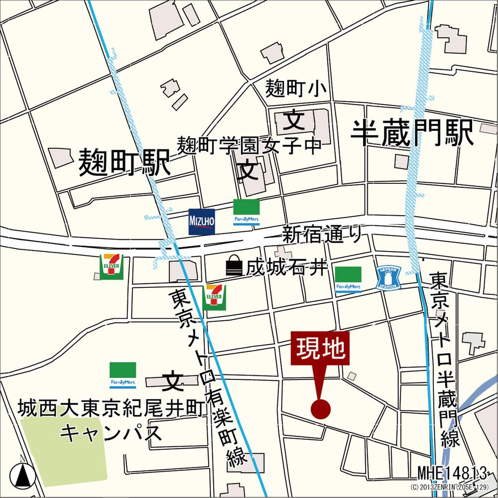 Local guide map