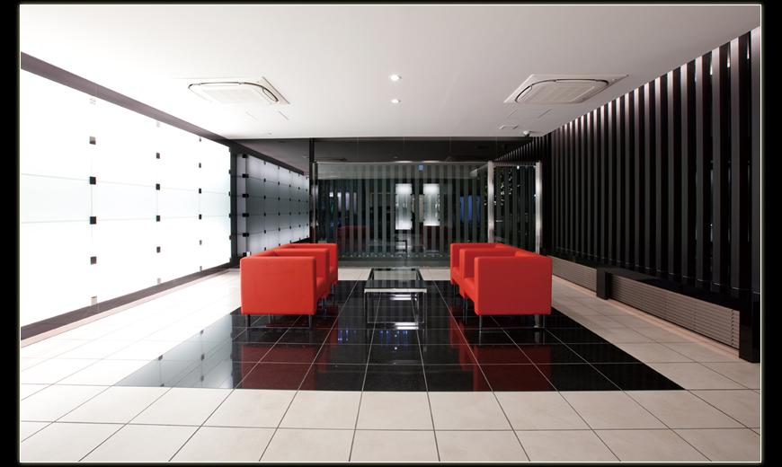 lobby. Common areas