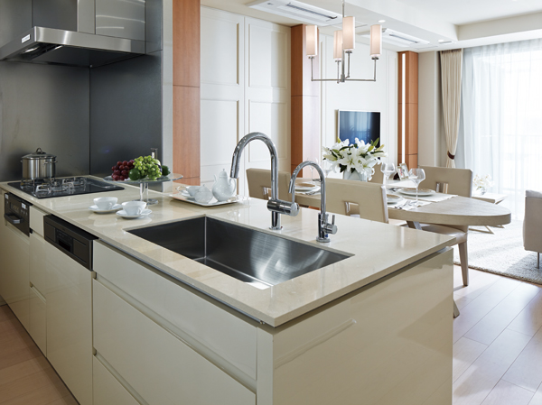 Interior.  [Kitchen (85A type)] Way of life, Appearing in the living. So people will stick to the house. In some of the clean here, Full of sense of quality space. That the sense of the good life style begins, You can premonition.