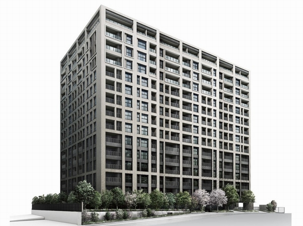 Exterior CG ( ※ 1) ※ 1: ones that caused draw based on the drawings of the planning stage, In fact a slightly different. Guttering, Air conditioner outdoor unit, Evacuation hatch, There is equipment, etc. that have not been reproduced TV antenna or the like. Also, Planting there is a case to be changed, And it has not been drawn on the assumption the state at the time of a particular season or your tenants