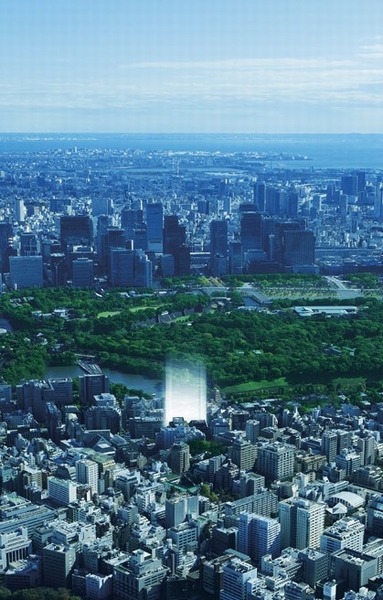 Local neighborhood as seen from the sky ※ Which it was subjected to a CG processing to empty November 2012 shooting shooting, In fact a slightly different