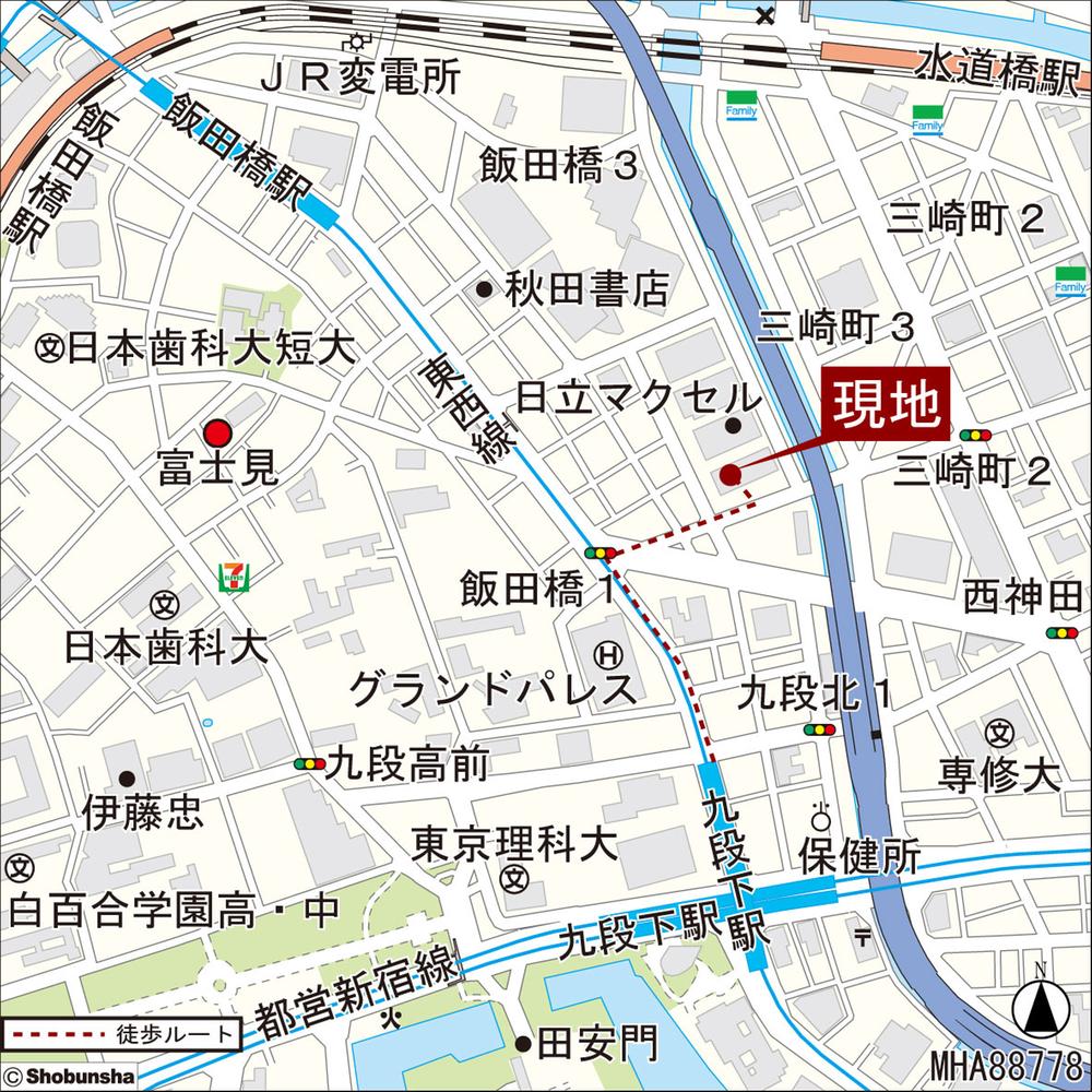 Local guide map