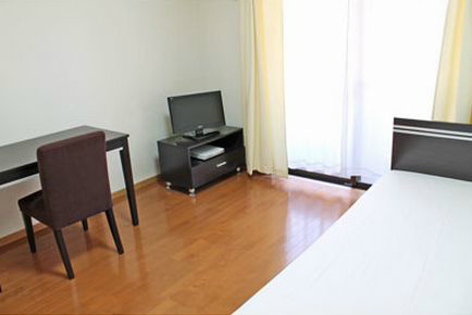 Living and room. TV digital terrestrial