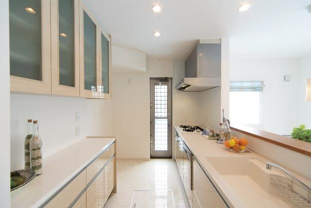 Kitchen. Model house kitchen (July 2013) Shooting