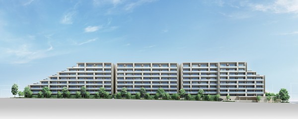 All houses southeast ・ Southwest of all 275 House (Exterior - Rendering ※ )