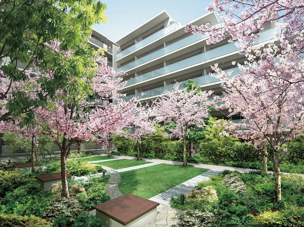 "Spring Garden" Rendering ※