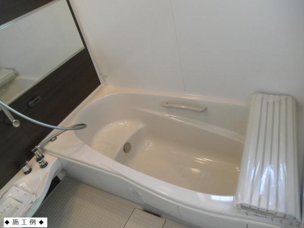 Building plan example (introspection photo). Bathroom construction cases