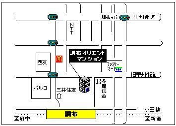 Local guide map