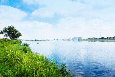 Other Environmental Photo. Until the Tama River 920m  [If a little stretch the legs, Spread fireworks Tama River, which is also held riverbed, Among full of airy environment, Relaxing time of waterfront unique, you can enjoy. ]