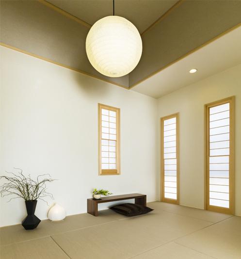 Other introspection. High ceilings Japanese-style room of modern impression which has been subjected to accent Cross (November 2013) Shooting