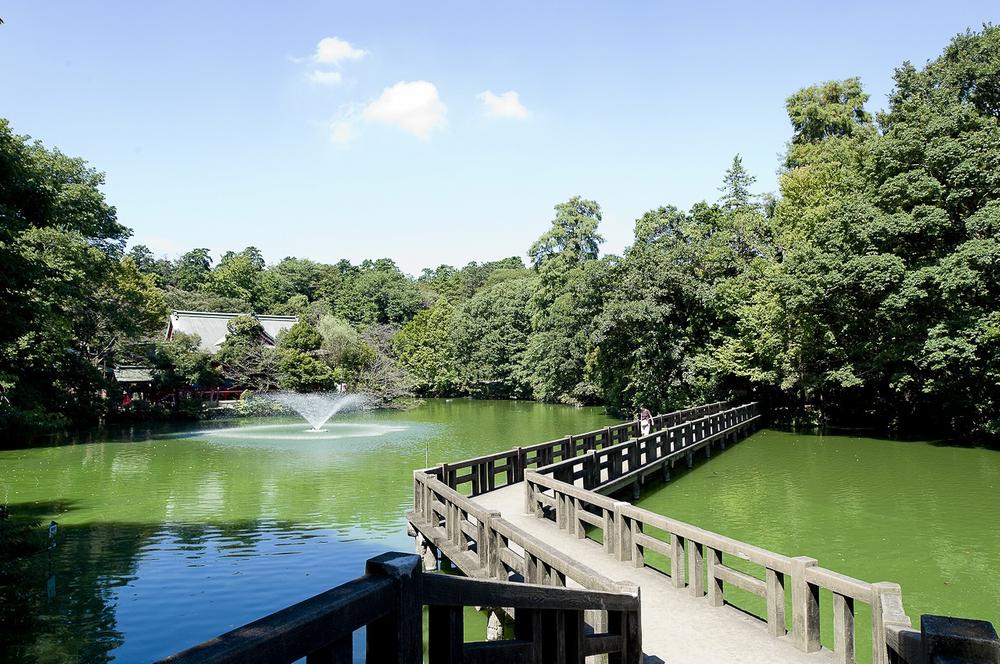 park. Inokashira to the park 2630m bicycle about 14 minutes