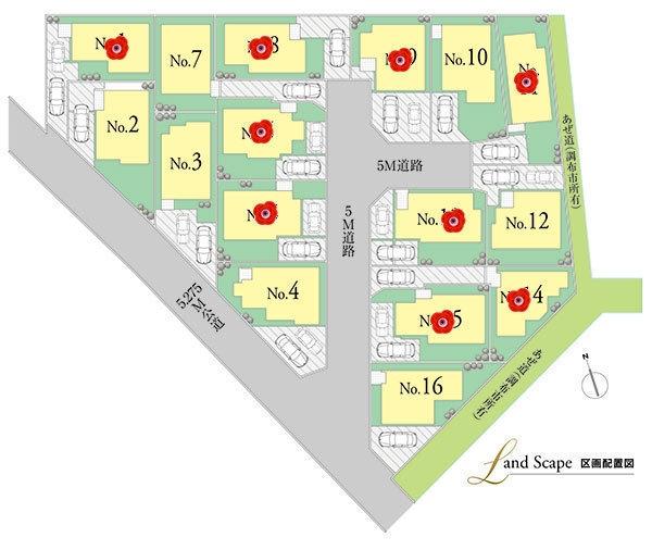 The entire compartment Figure. Chofu Jindaijikita cho 4-chome compartment view