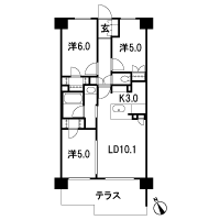 Floor: 3LDK + 2WIC, occupied area: 62.93 sq m, Price: 28,880,000 yen, now on sale