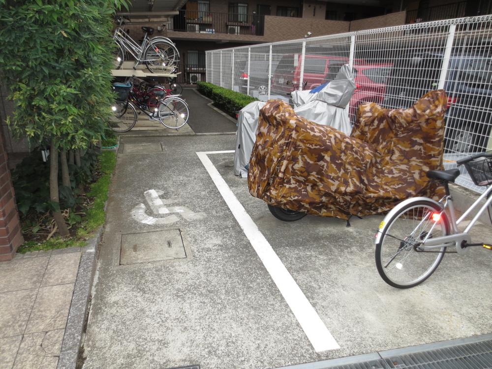 Other common areas. Bicycle-parking space