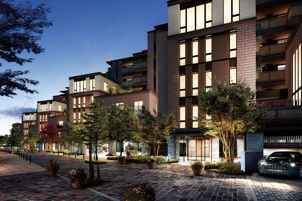 Shared facilities.  [Lighting planning] Soft emerge streets on the night of Shijima. Is graceful facial expression under the sun was hidden, Us with escort to the private residence. "Atlas Chofu" In the street trees and gardens, such as, Light up everywhere of the city. The arrival of a restful night, And beautifully directed. (Central Garden Rendering CG)