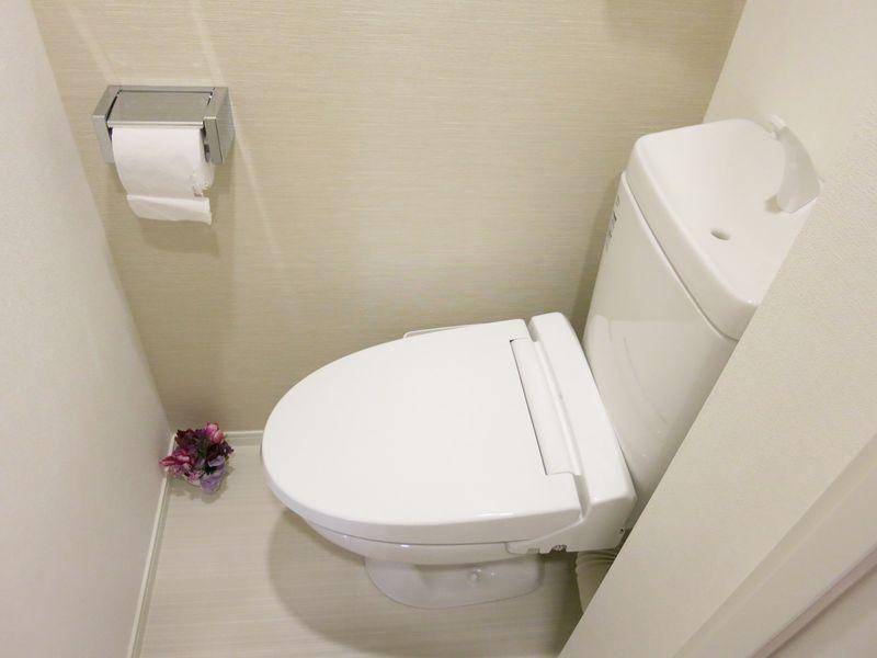 Toilet. ~ November 15, the interior has been completed ~ Washlet with function