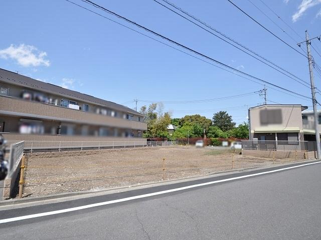Local land photo. Field landscape Vacant lot
