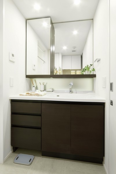 Stylish and functional facilities equipped wash room