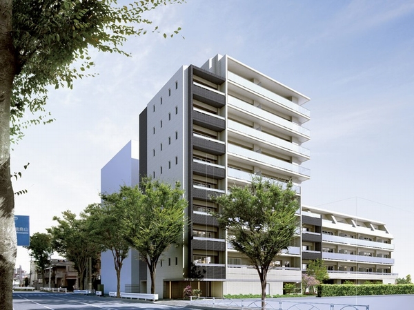 Building structure. <Brillia (Brilliance) Sengawa> Appearance (Rendering)