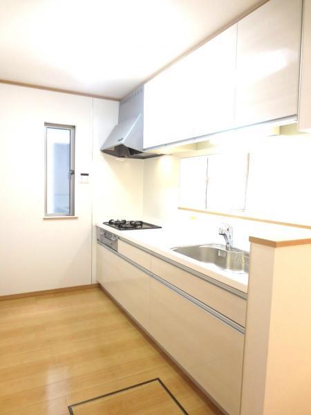 Kitchen. Kitchen is under the floor with storage!