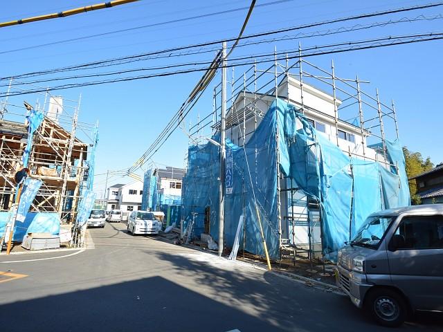 Local photos, including front road. Field landscape (2013 / 12 / 5 shooting)