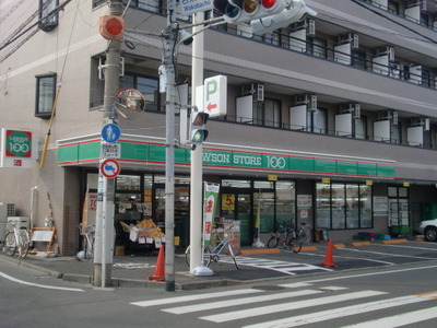 Convenience store. Lawson Store 100 Chofu Wakaba-cho 2-chome up (convenience store) 285m