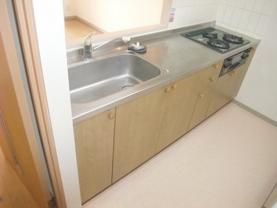 Kitchen. System 3-neck counter kitchen