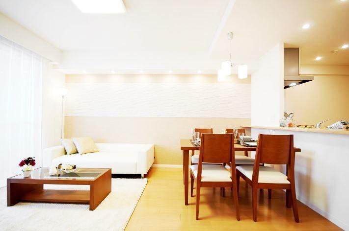 Living. It is with furniture.