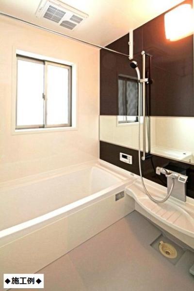 Building plan example (introspection photo). Bathroom construction cases