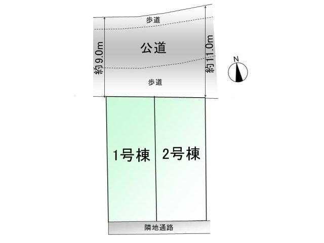 The entire compartment Figure. Kokuryo-cho 5-chome compartment view