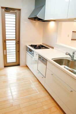 Kitchen. Example of construction