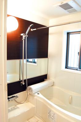 Bathroom. Example of construction