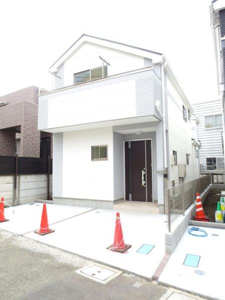 Local appearance photo. (Appearance) "Chofu" station walk 17 minutes!  All two buildings of new construction condominiums in a quiet residential area ☆
