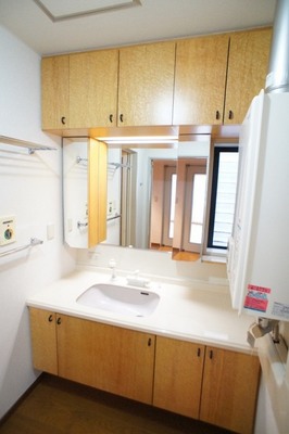 Washroom. Washbasin with design ☆