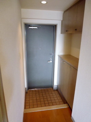 Entrance. Shoe box equipped