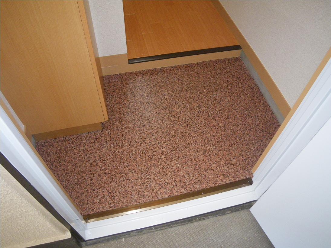 Entrance. Entrance around Also re-covered entrance sheet