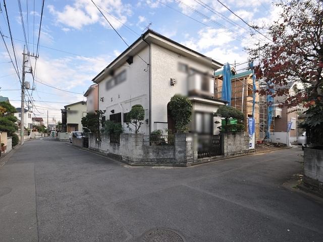 Local photos, including front road. Chofu Somechi 2-chome, site landscape ・ Frontal road