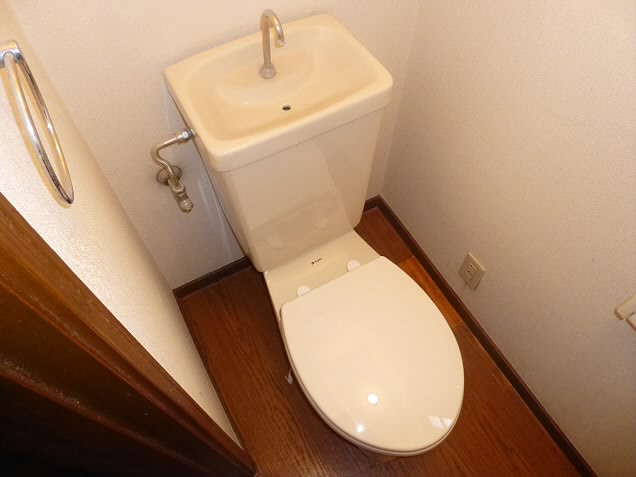 Toilet. It is the entire private room.