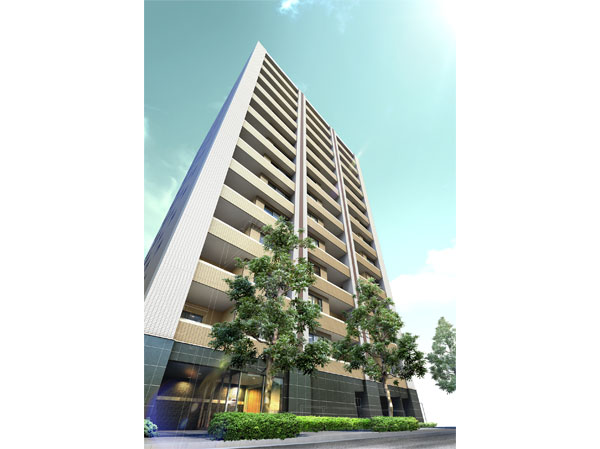 Shared facilities.  [It was achieved because of the land, Downtown mansion of family] Proximity to the city center, Peaceful living environment, And open-minded site. A new city center mansion by taking advantage of this privileged location to family, Gift you. (Exterior view)